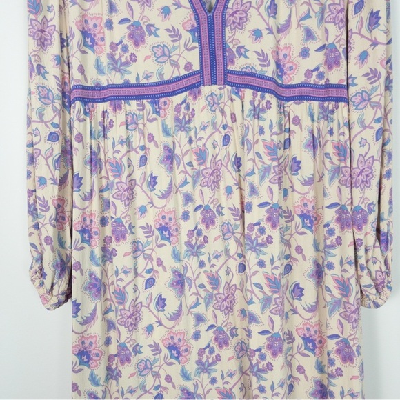 Spell & The Gypsy Portobello Road Lavender Floral Maxi Dress - Picture 5 of 13